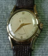 Elgin Self-Winding - textured kaleidoscope dial